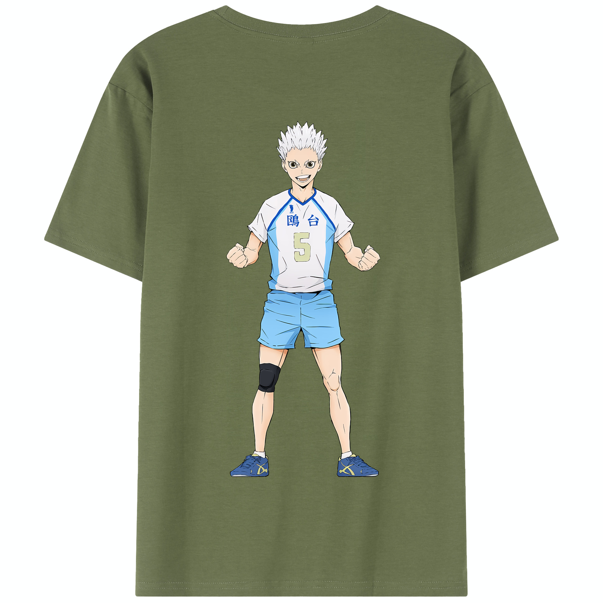（画像用） ハイキュー!! Haikyu!! 綿100％半袖Tシャツ（背面プリント）